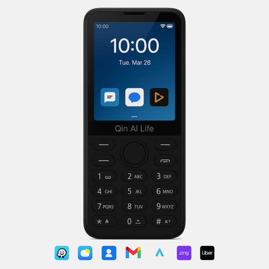 Qin F21 Pro Touch Mobile Phone with advanced Custom Kosher App Store + US BANDS